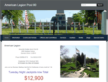 Tablet Screenshot of post80.org